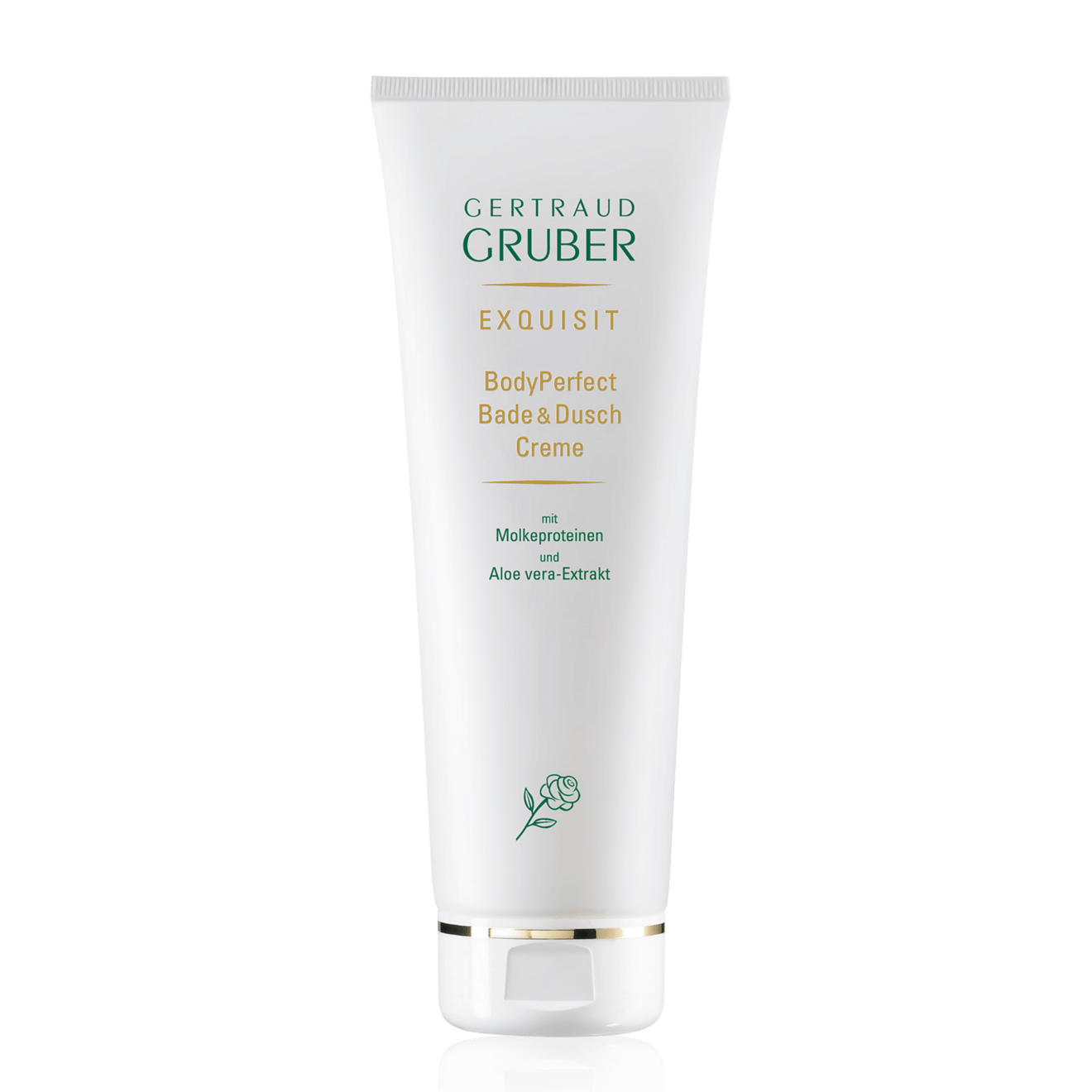 Produktfoto, Getraud Gruber Kosmetik, Exquisit BodyPerfect Bade & Duschcreme